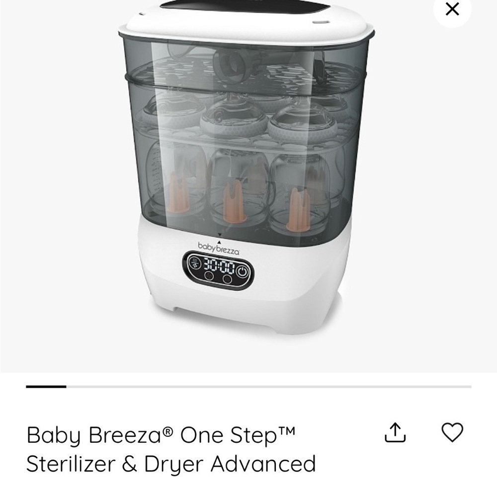 Baby Brezza Sterilizer & Dryer Advanced